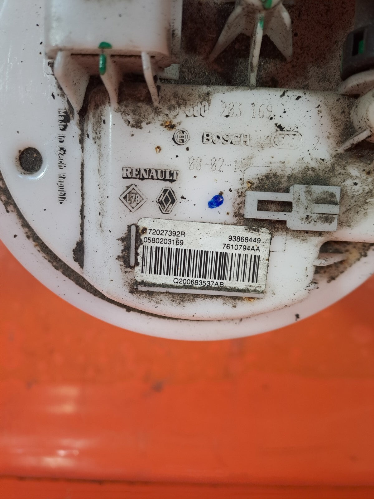 ✅2016 RENAULT TRAFIC MK3 Sl27 1.6D FUEL PUMP SENDER UNIT 172027392R + WARRANTY - Image 10
