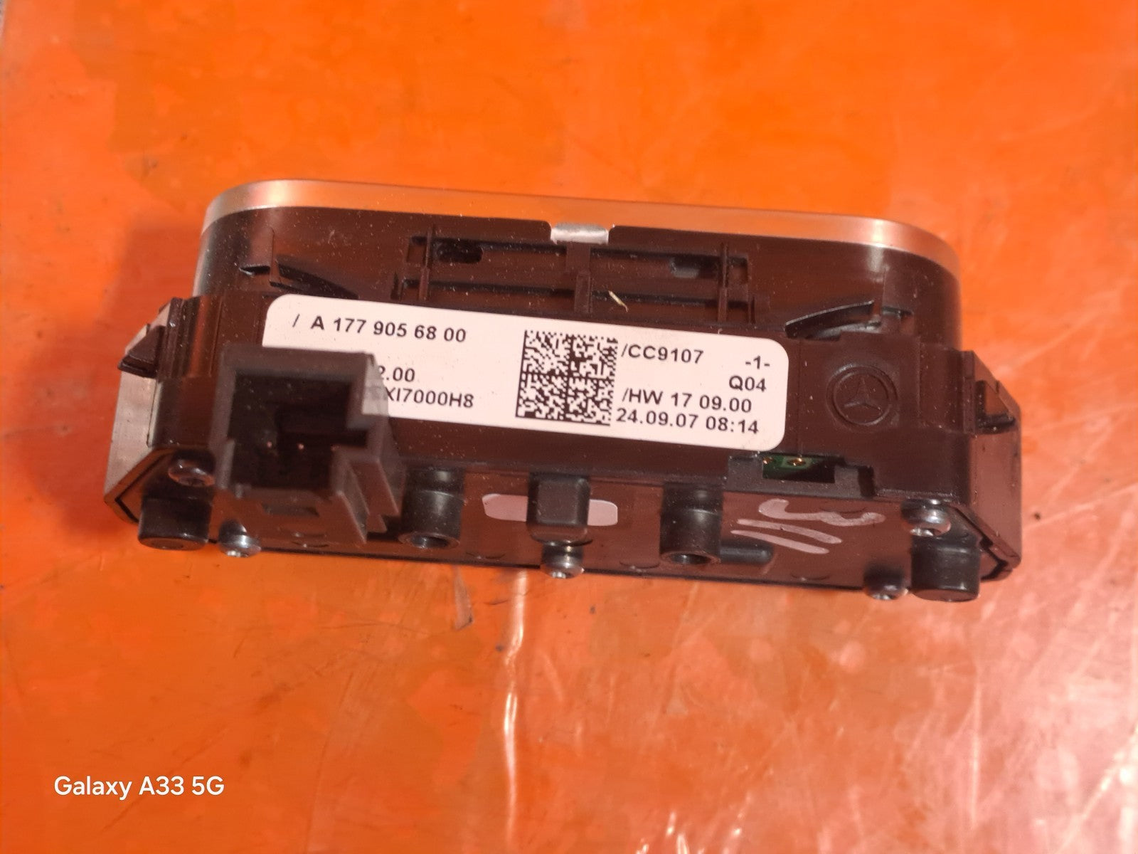 ✅2025 MERCEDES A CLASS W177 HEATED SEAT SWITCH FRONT RIGHT A177905680 + WARRANTY - Image 9