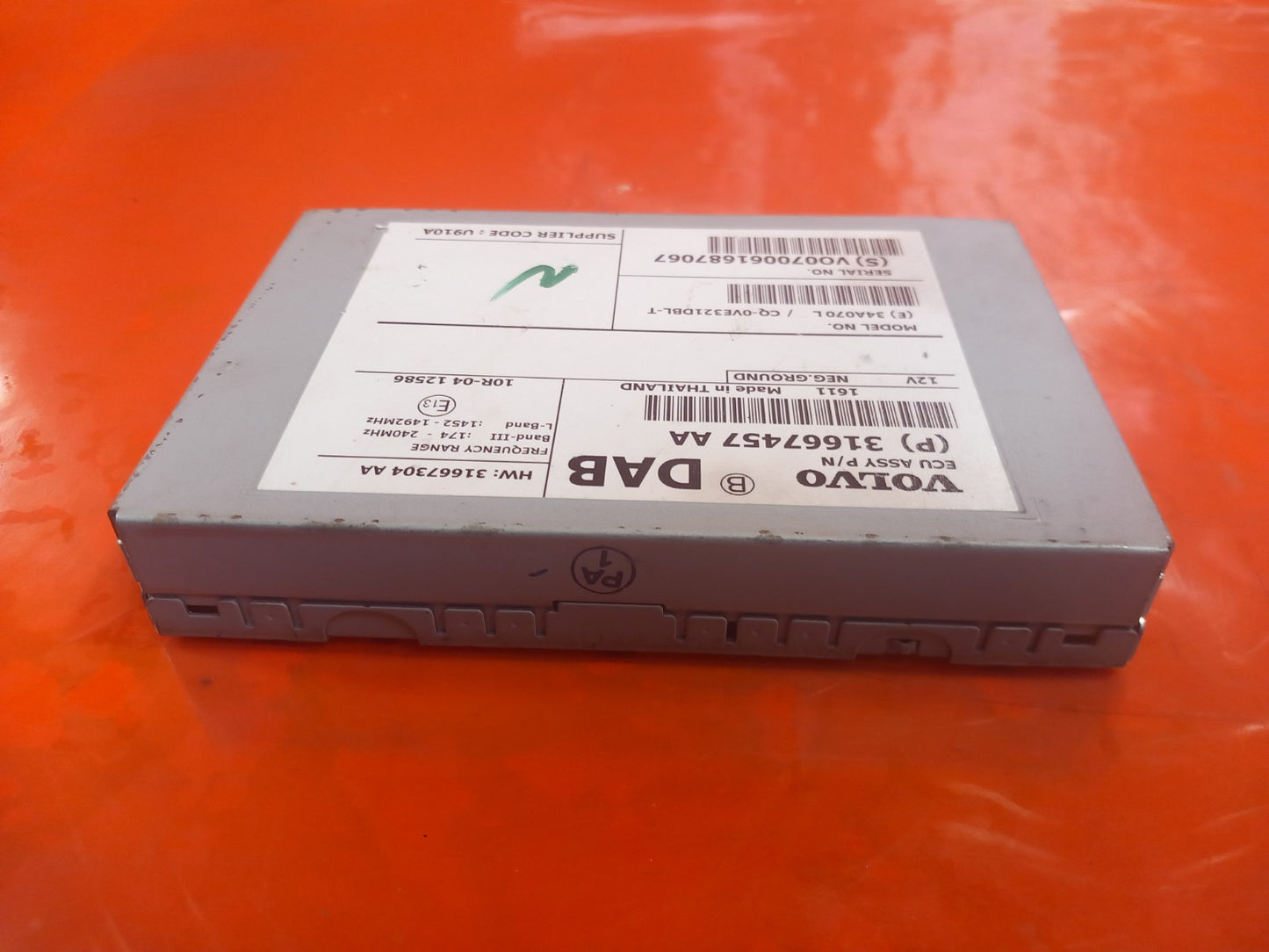 Volvo V40 V60 XC60 2012-2019 Radio DAB Control Module 31667457AA Warranty xAA - Image 6