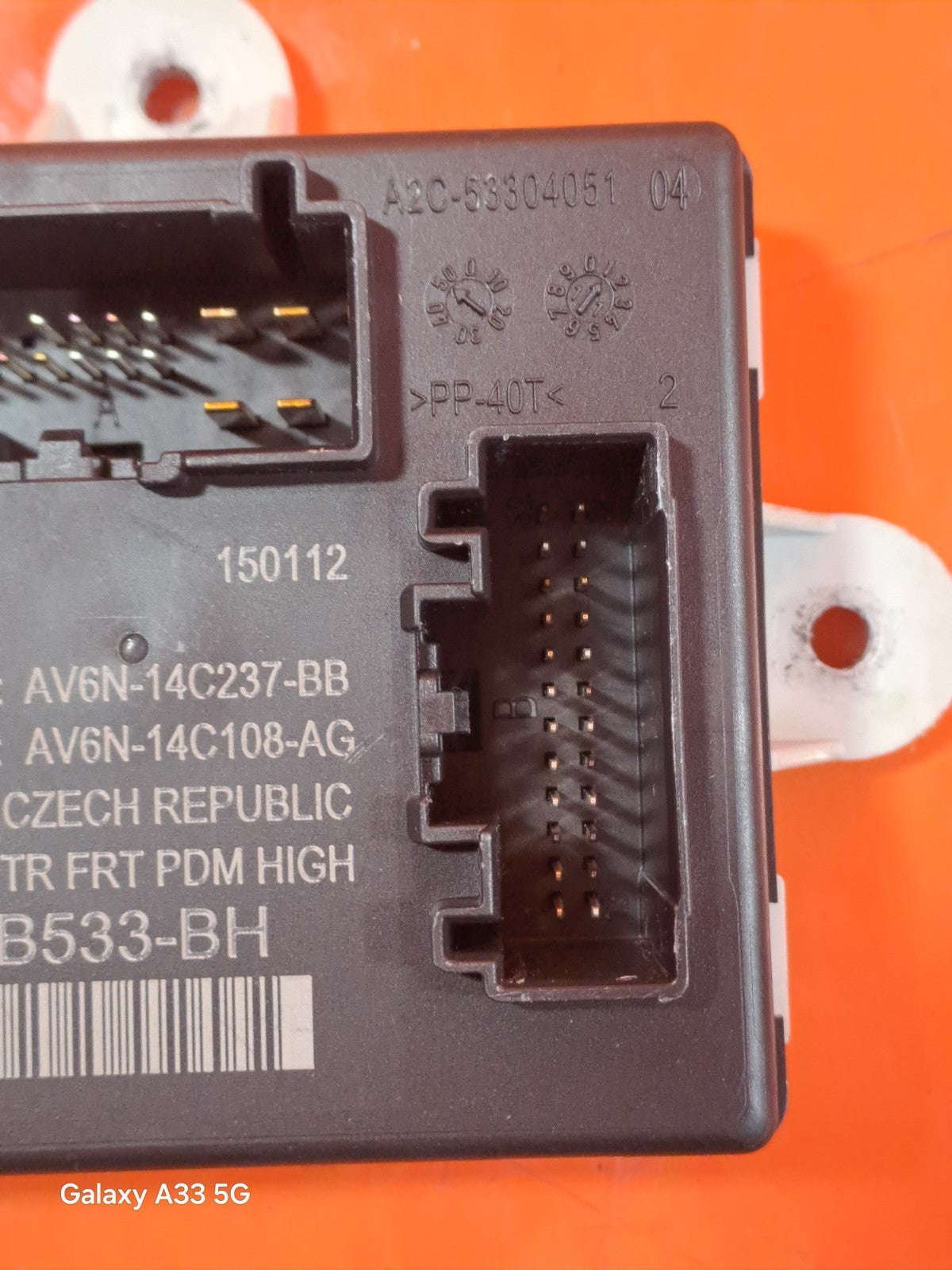 ✅2013 FORD FOCUS MK3 TITANIUM X FRONT LEFT DOOR CONTROL MODULE BV6N-14B533-BH - Image 3