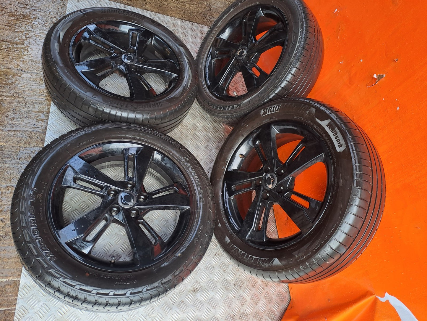 ✅2018 SSANGYONG KORANDO LE ALLOY WHEEL WITH TYRE SET 225/55 R18 + WARRANTY A288 - Image 7