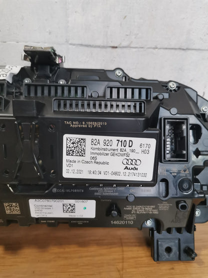 ✅2022 AUDI A1 SPORT 1.0P SPEEDO INSTRUMENT VIRTUAL LCD CLUSTER 82A920710D A205 - Image 11