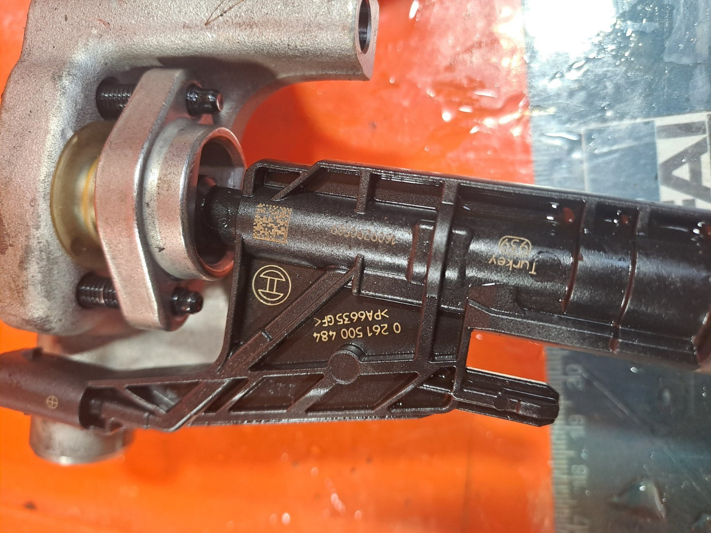 ✅2016 BMW 2 SERIES M240I F22 FUEL INJECTION RAIL 7643082 + WARRANTY A318 - Image 7