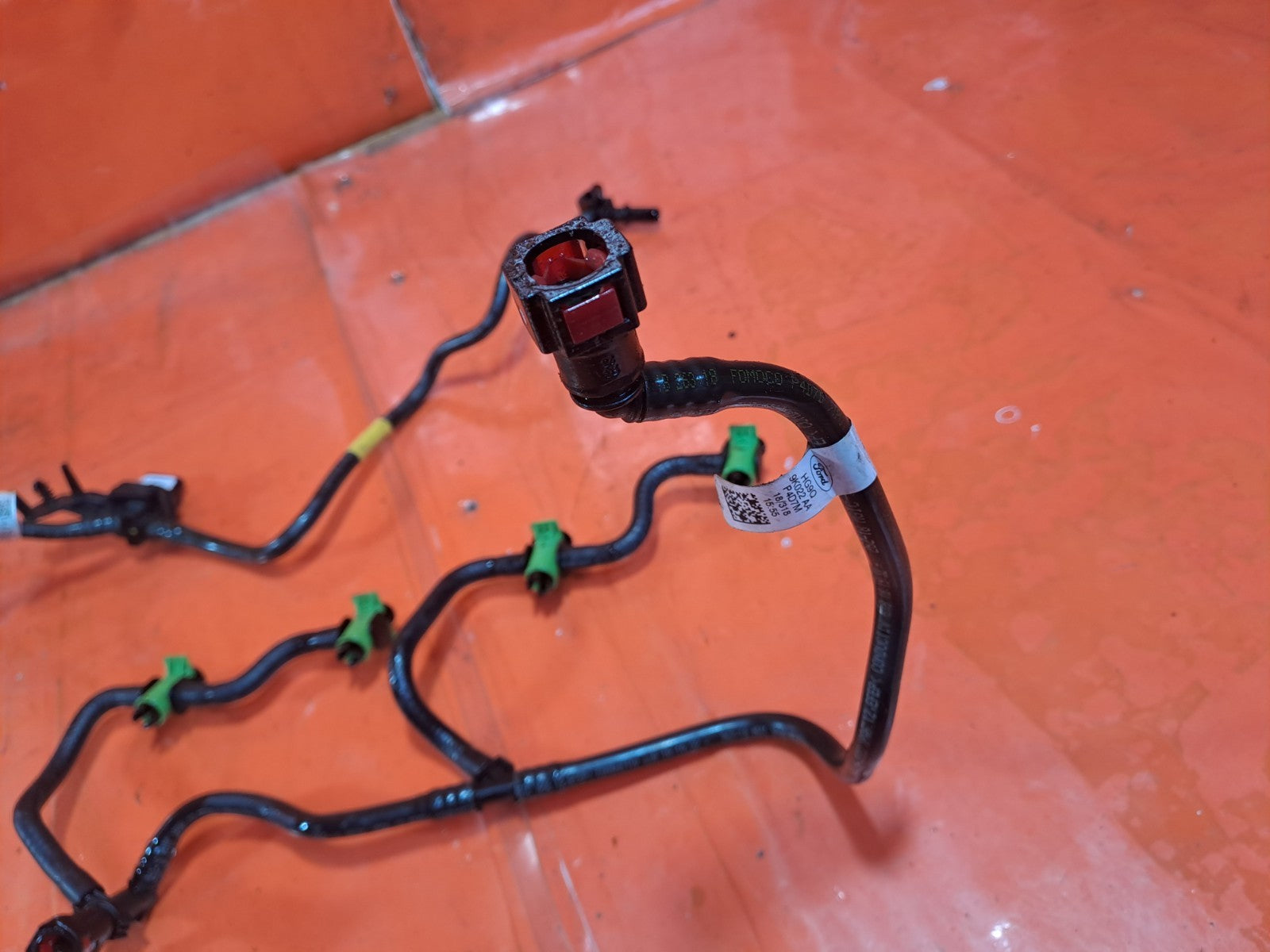 ✅2019 Ford Focus MK4 ST-Line Fuel Leak Off Pipe HG9Q-9K022-AA + Warranty A354 - Image 7