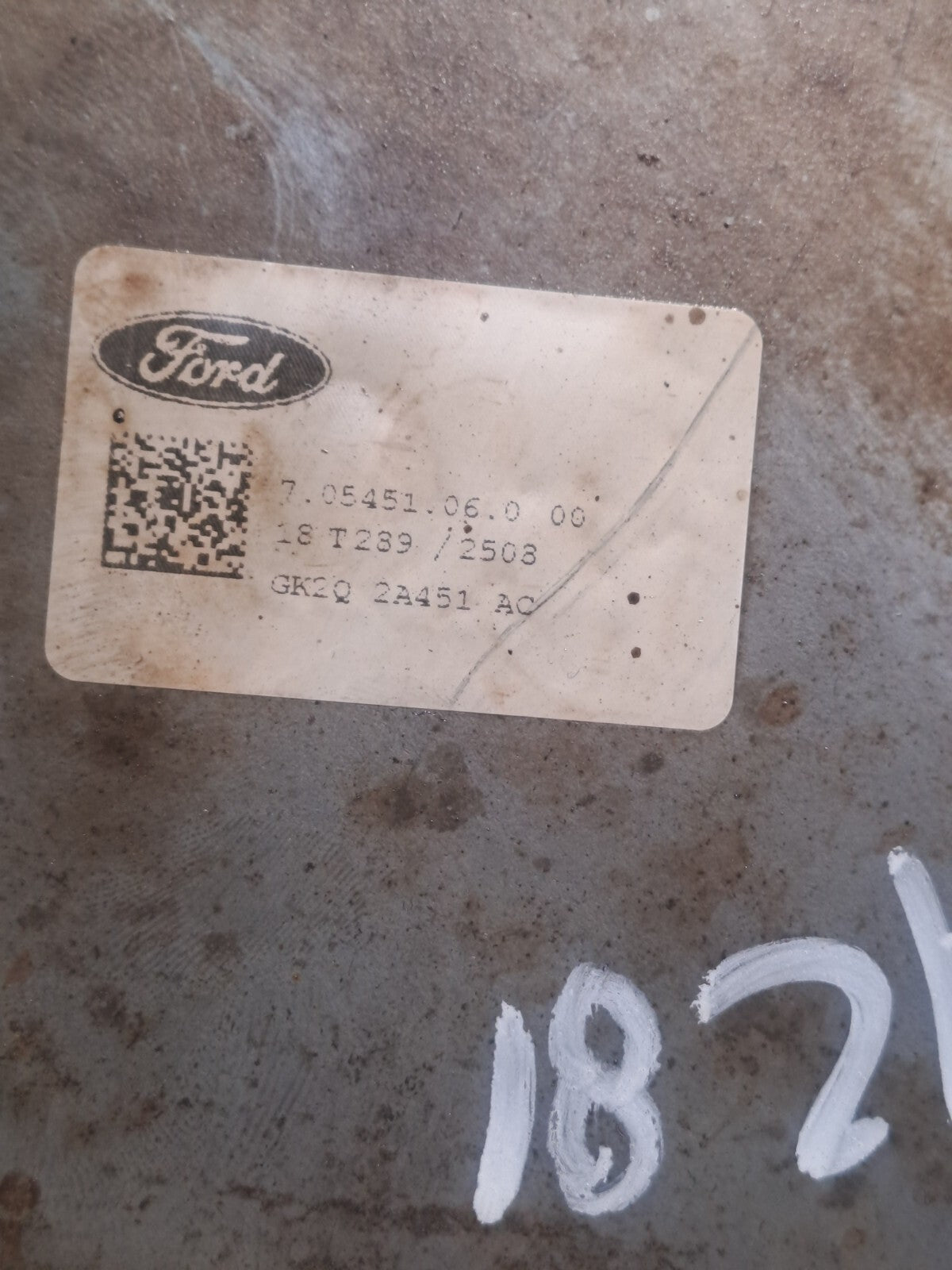 ✅FORD TRANSIT CUSTOM 2.0 DIESEL 2019 VACUUM PUMP GK2Q-2A451-AC Warranty A281 - Image 2