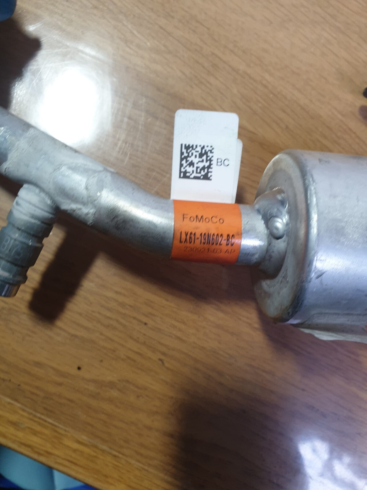 2021 FORD FOCUS MK4 ACTIVE X 1.0P AIR CONDITIONING PIPE HOSE LX61-19N602-BC A212 - Image 9