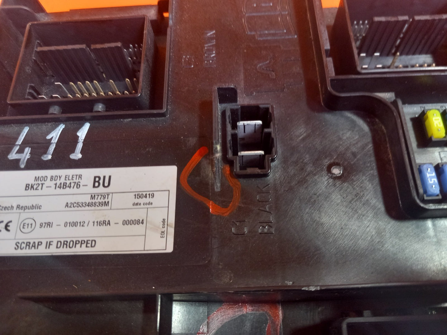 2016 Ford Tourneo Custom Body Control Module BK2T-14B476-BU Warranty A411 - Image 3