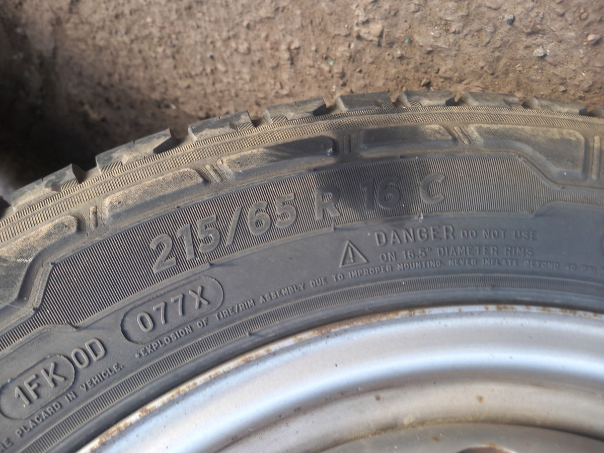 VW Transporter St-Line 2.0 Diesel 2023 Alloy Wheel With Tyre 215/65 R16C A416 - Image 6