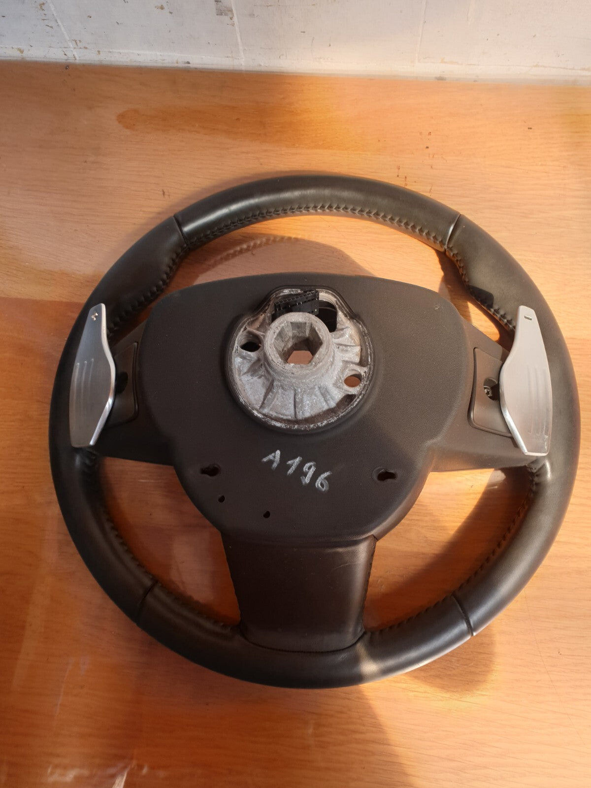 ✅2017 JAGUAR F-PACE X761 3.0P STEERING WHEEL HK8M-3F563-DA + WARRANTY A196 - Image 6