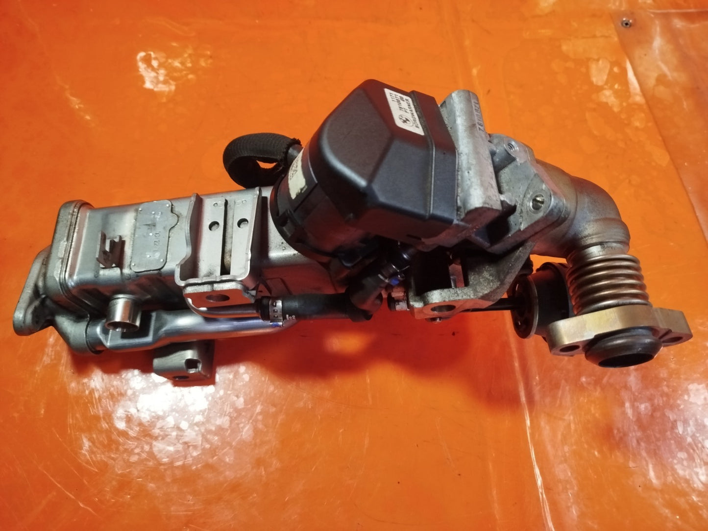 ✅BMW F30 320D 2.0 DIESEL 2012 N47D20O1 EGR VALVE WITH COOLER 7822350 7810871 - Image 2