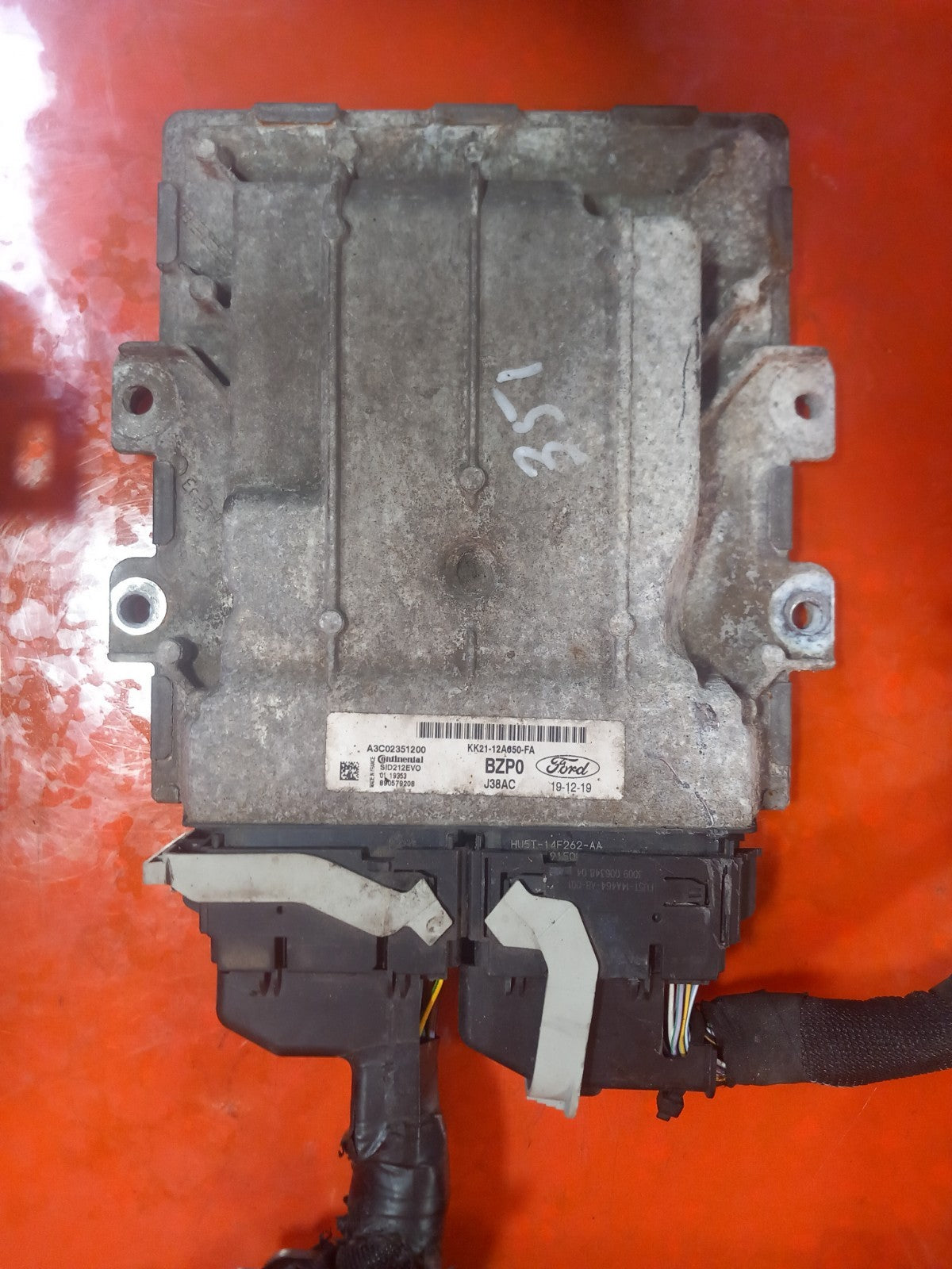Ford Transit Custom 2.0 Diesel 2020 ECU Kit KK3T15604FAH KK2112A650FA KK212B373 - Image 7