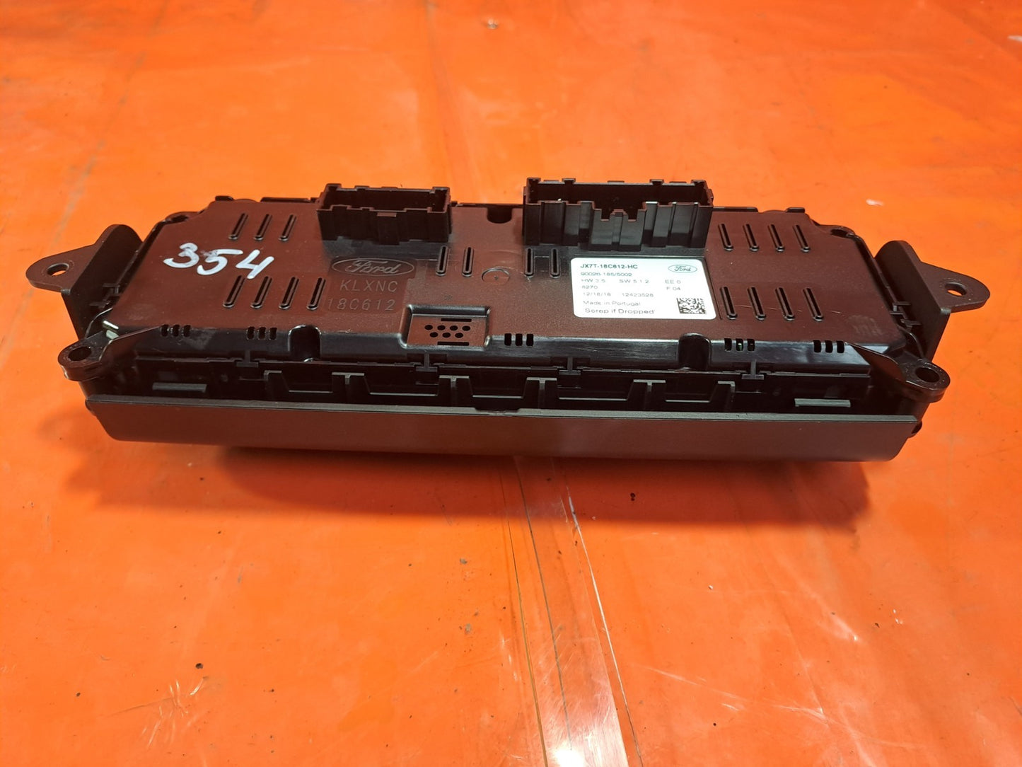 ✅2019 Ford Focus MK4 ST-Line Heat AC Controller JX7T-18C612-HC + Warranty A354 - Image 11