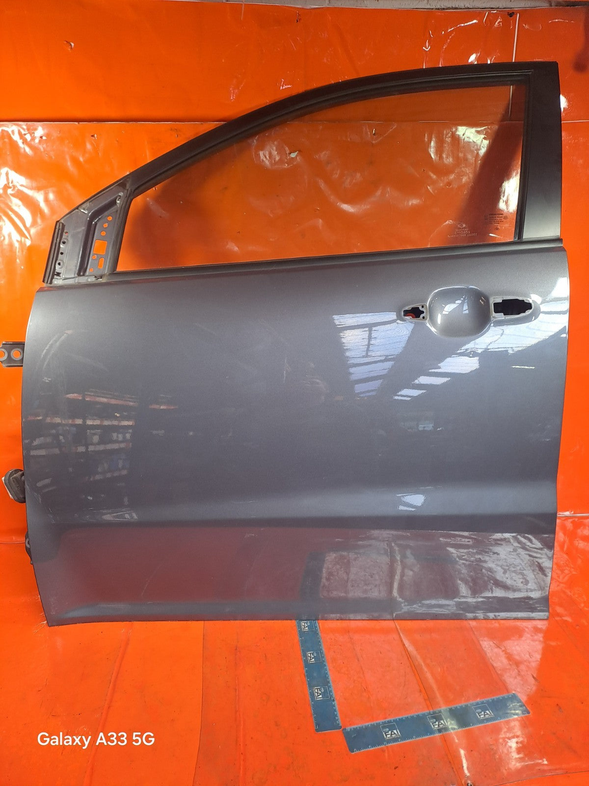 ✅SSANGYONG KORANDO LE 2.2 DIESEL 2018 FRONT LEFT BARE DOOR GREY Warranty A288 - Image 2