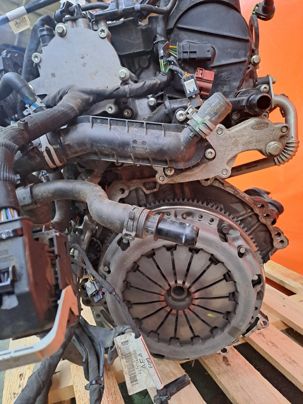✅FORD PUMA TITANIUM 1.0 PETROL 2023 B7JB ENGINE COMPLETE Warranty A328 - Image 10