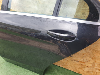 ✅Mercedes C Class W205 2014 Rear Left Side Door Black (197) + Warranty A147 - Image 3
