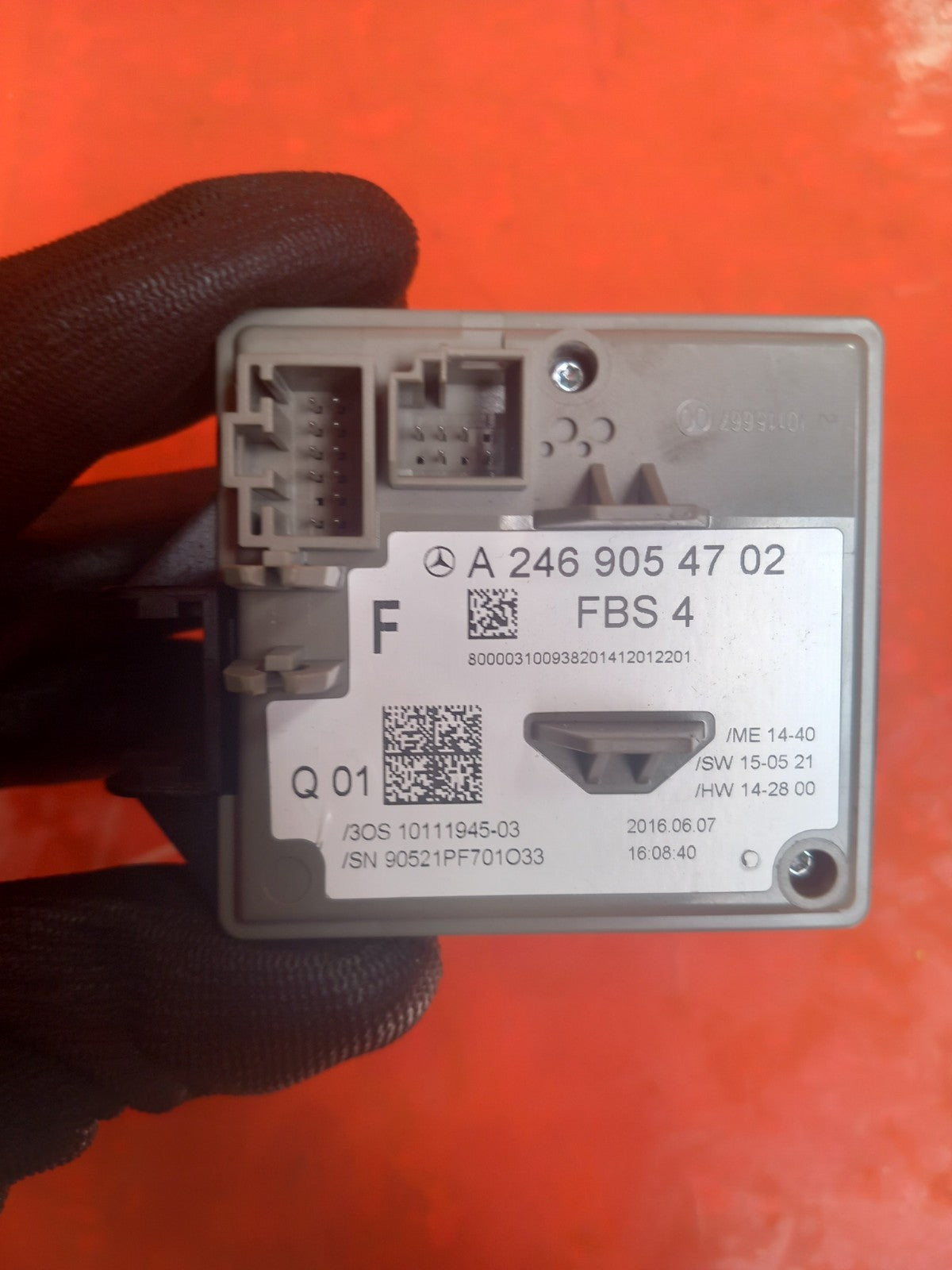 Mercedes A Class W176 Ignition Lock Barrel w/ Key A2469054702 Warranty xAA - Image 8