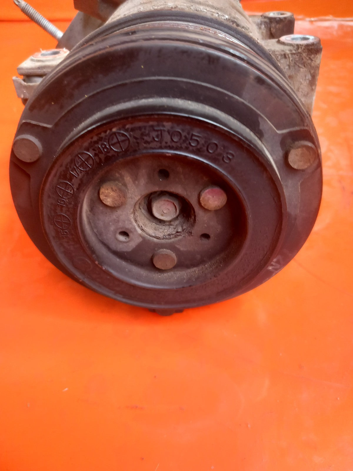 2017 Ford Ranger Wildtrak Air Con Compressor Pump EB3B-19D629-DB Warranty A401 - Image 4