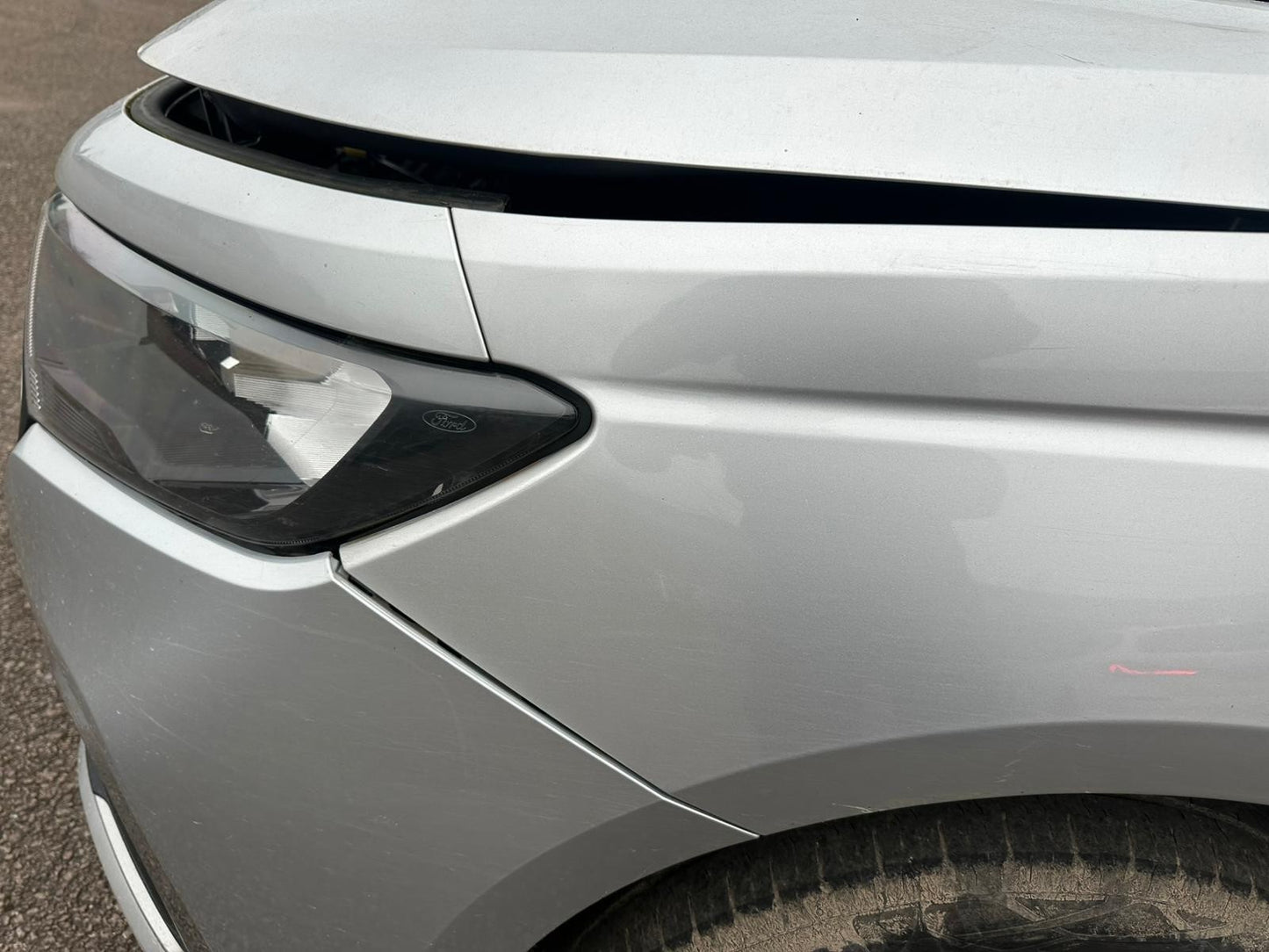 ✅2024 FORD TOURNEO CONNECT FRONT LEFT WING FENDER PANEL SILVER + WARRANTY A366 - Image 7