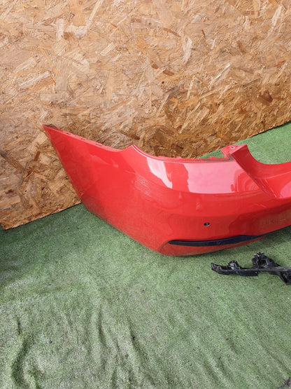 BMW 4 SERIES F33 420D SPORT 2.0 DIESEL 2018 REAR BUMPER RED & BRACKET SET A165 - Image 6