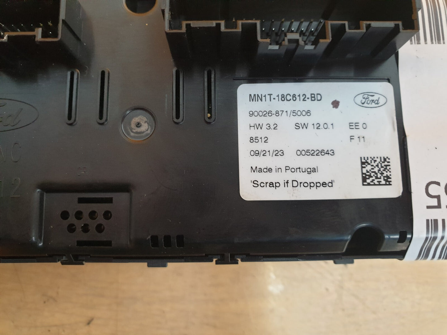 ✅2023 FORD PUMA MK2 A/C HEATER CONTROL PANEL MN1T-18C612-BD + WARRANTY A179 - Image 10