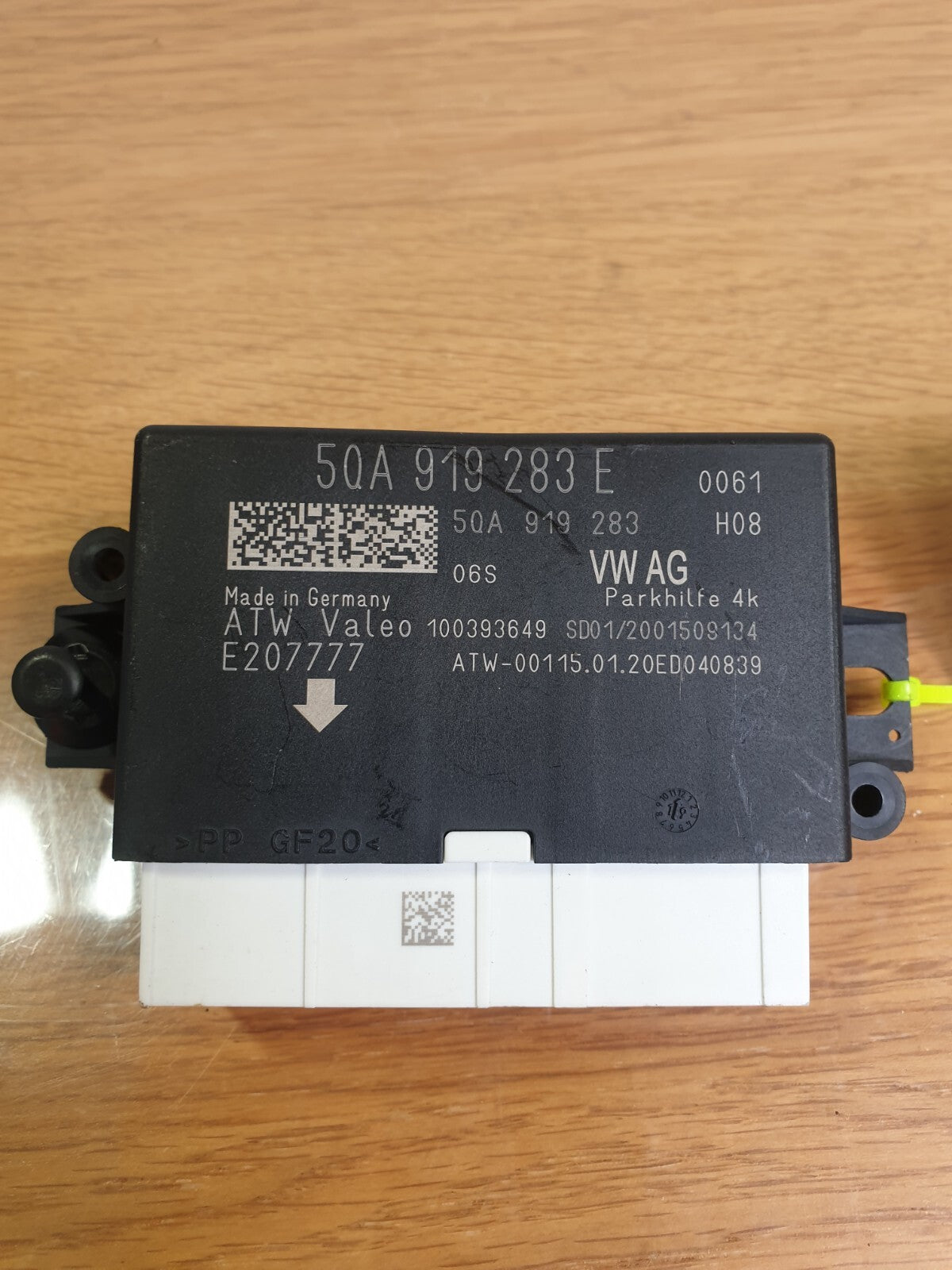 ✅AUDI A1 SPORT 1.0 PETROL 2020 PARKING DISTANCE CONTROL MODULE 5QA919283E A203 - Image 2