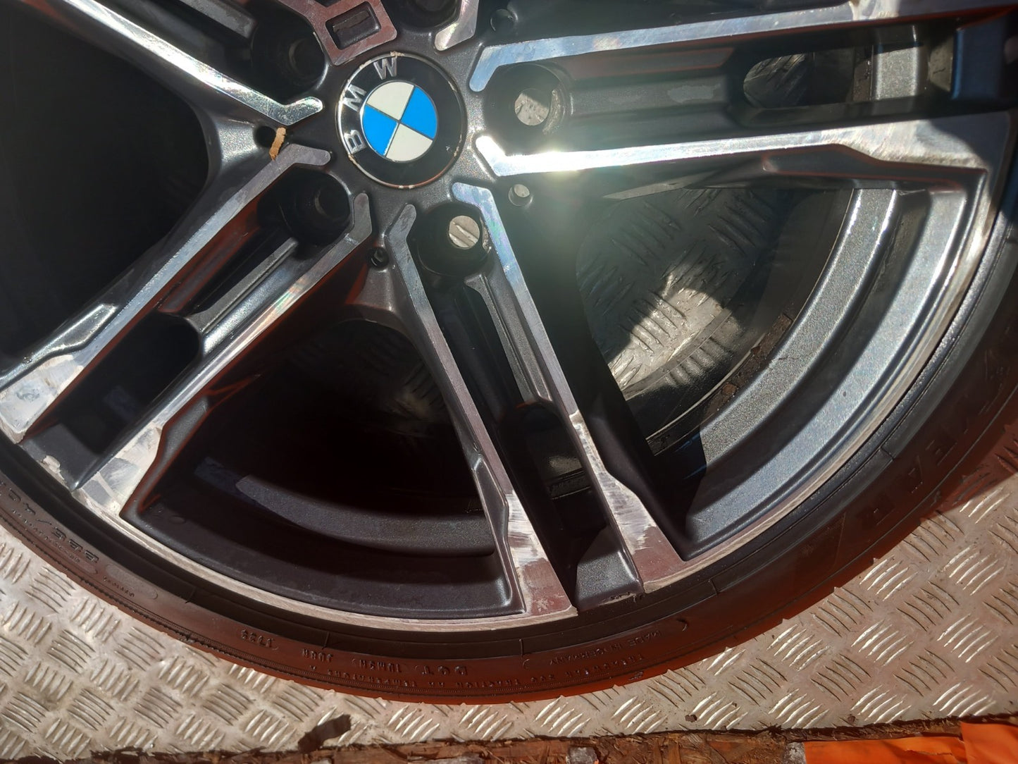 2020 BMW 2 Series F44 M Sport Alloy Wheel w/ Tyre 225/40 R18 8092352 A386 - Image 2