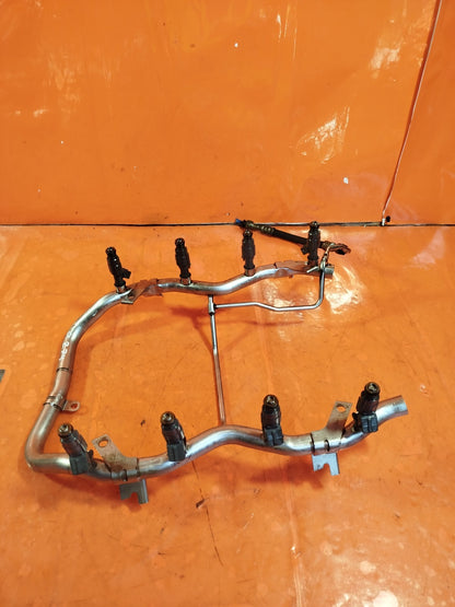 ✅2005 RANGE ROVER VOGUE L322 4.4P FUEL INJECTOR RAIL 1437443 + WARRANTY A274 - Image 2