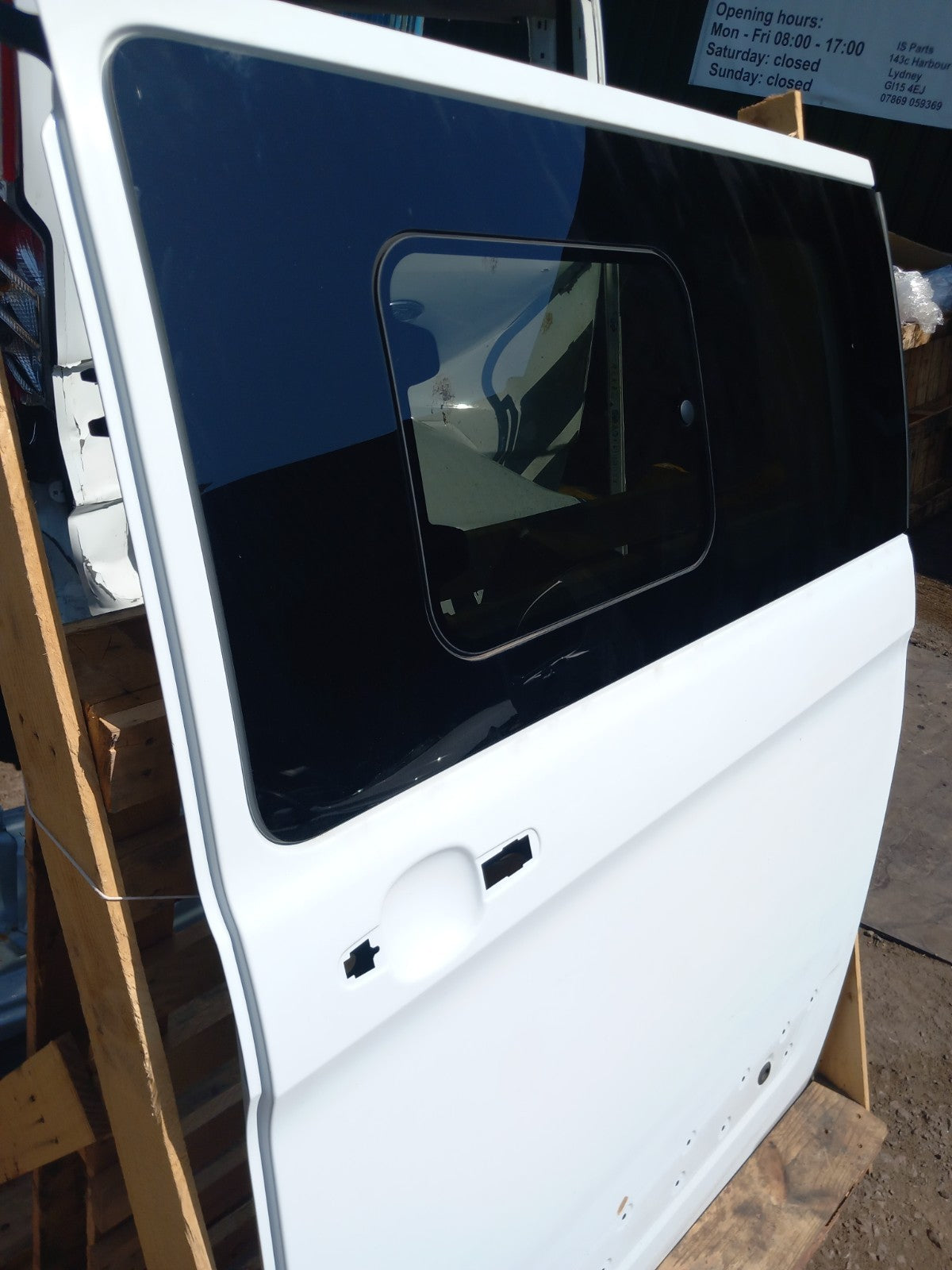 Ford Tourneo Custom 2.0 Diesel 2017 Left Sliding Door Bare White Warranty A359 - Image 5