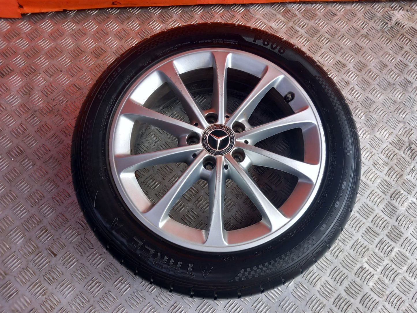Mercedes A Class W177 Sport 2018 Alloy Wheel w/ Tyre 205/55 R17 A1774010300 - Image 1