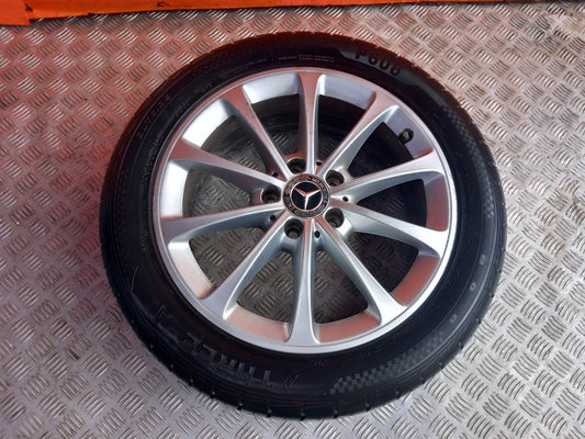 Mercedes A Class W177 Sport 2018 Alloy Wheel w/ Tyre 205/55 R17 A1774010300 - Image 1