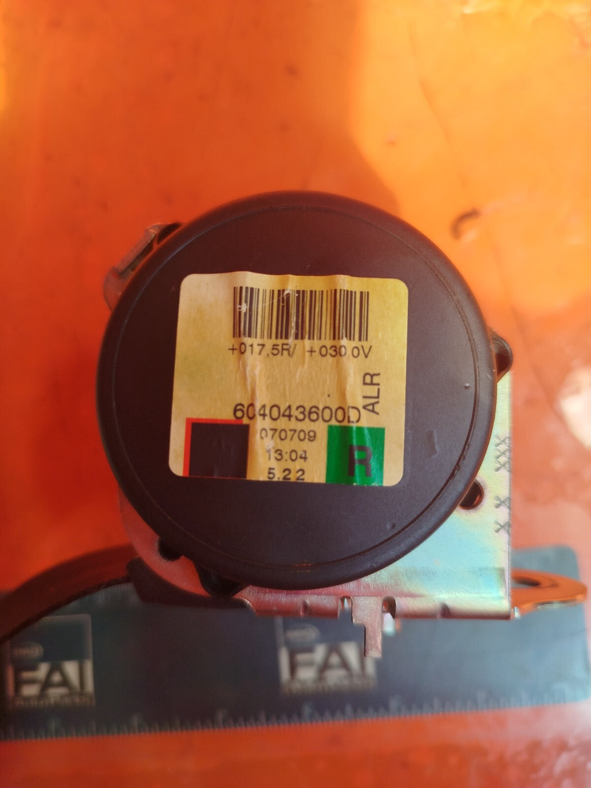 ✅LAND ROVER RANGE ROVER L320 2.7 DIESEL 2007 REAR RIGHT SEAT BELT EVL501210PMA - Image 8