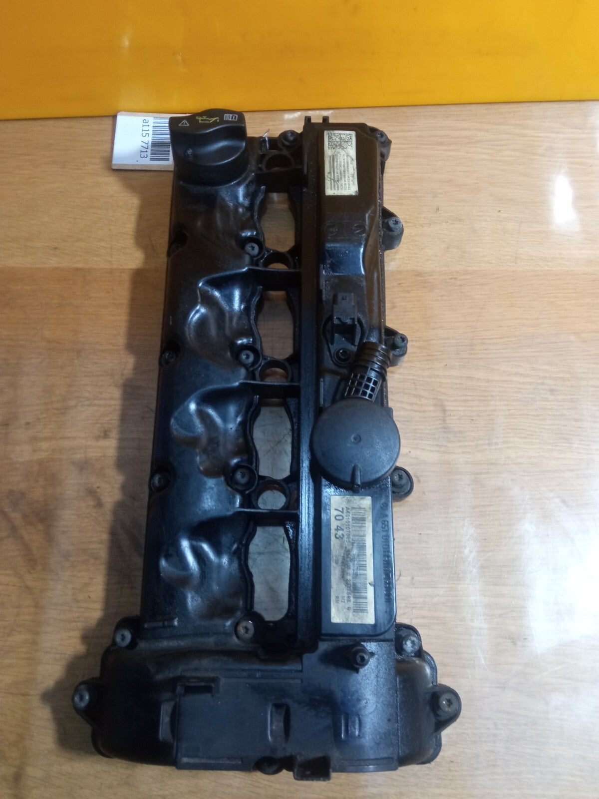 ✅MERCEDES W212 E300 2.1 DIESEL 2014 ENGINE ROCKER COVER HYBRID A6510107043 A115 - Image 1