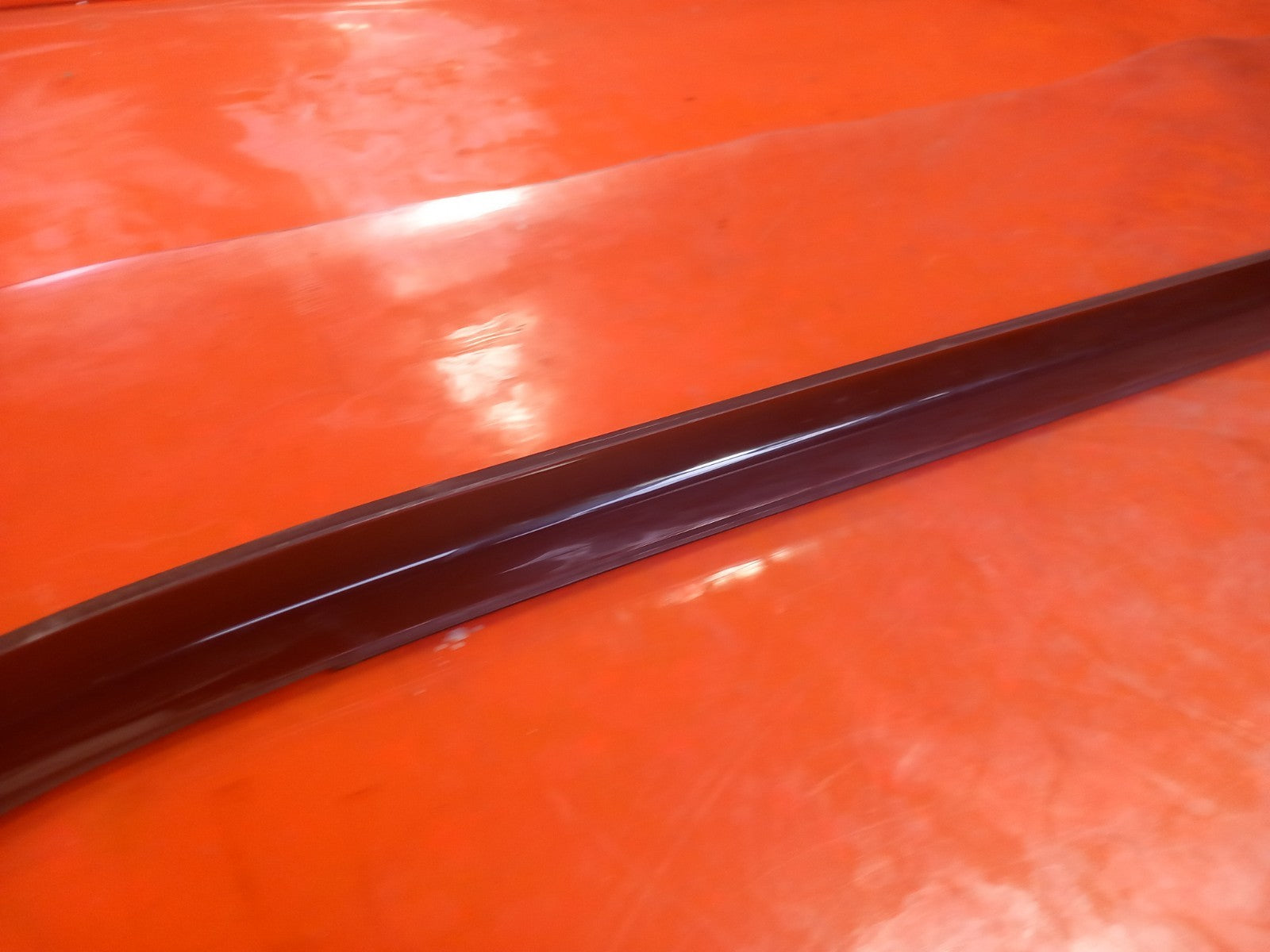 BMW X3 G01 M40D 3.0 Diesel 2019 Rear Left Door Glass Moulding High Gloss A393 - Image 8
