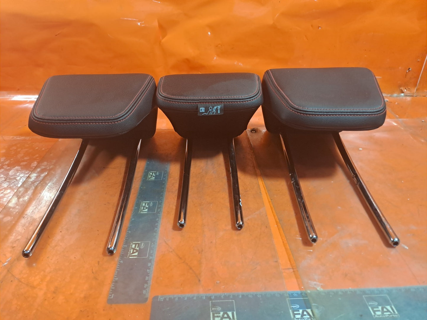 ✅FORD PUMA St-LINE X 1.0 PETROL 2021 REAR LEATHER HEADRESTS SET Warranty A335 - Image 6