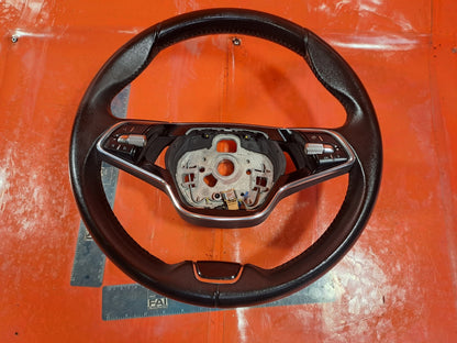 ✅SKODA KAMIQ Se 1.5 PETROL 2024 MULTIFUNCTION LEATHER STEERING WHEEL 5E3419093DA - Image 1