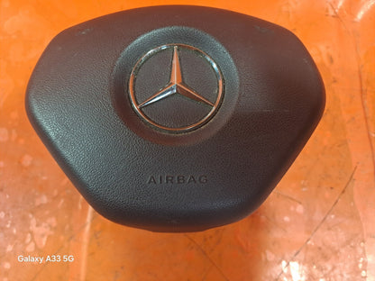 ✅2012 MERCEDES B CLASS W246 STEERING WHEEL ABAG 2188603402 + WARRANTY A299 - Image 3