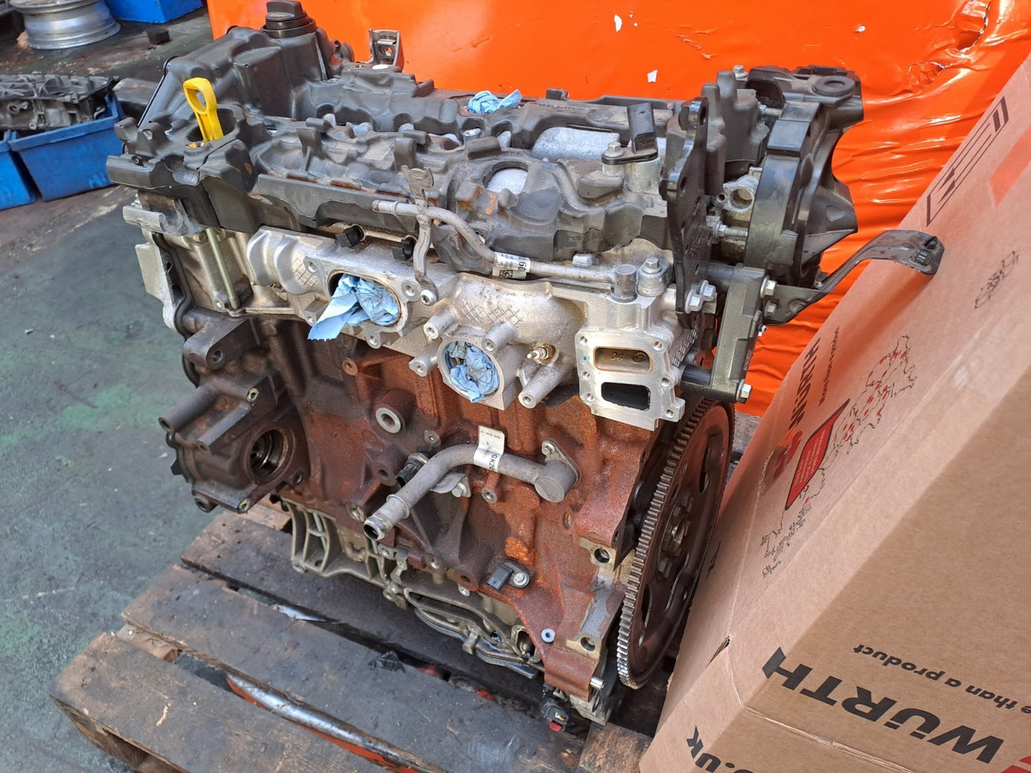 ✅Ford Focus St-Line 2.0 Diesel 2019 Engine Bare YLDA Warranty A354 - Image 1