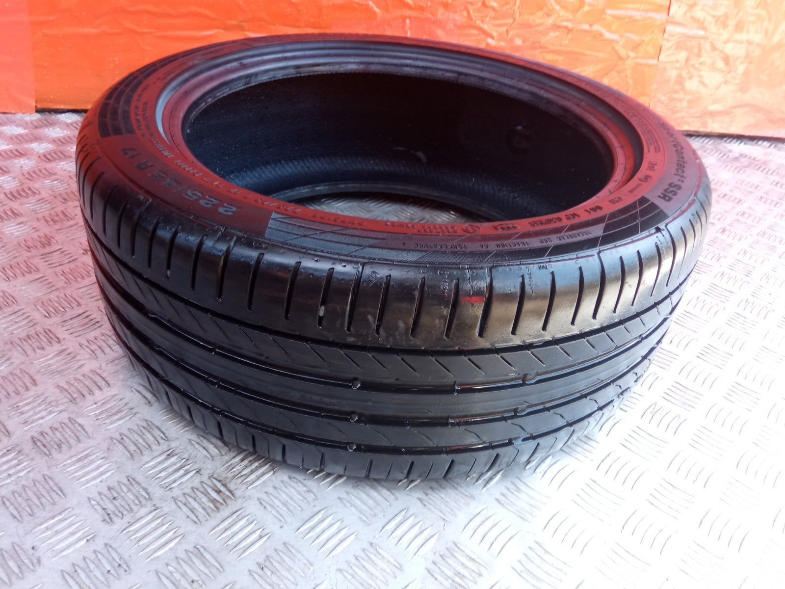✅Continental Sport Contact Tyre 225/45 R17 6.36 mm Warranty xAA - Image 2