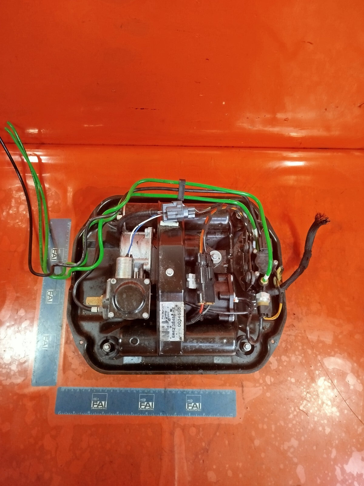 ✅2011 LAND ROVER RANGE ROVER L322 4.4D SUSPENSION COMPRESSOR 6H42-3B484-HE A243 - Image 3