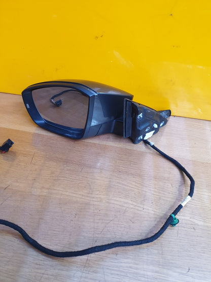 ✅2018 VW T-Roc A11 R-Line Front Left Wing Mirror PF Grey R7H + Warranty A120 - Image 5