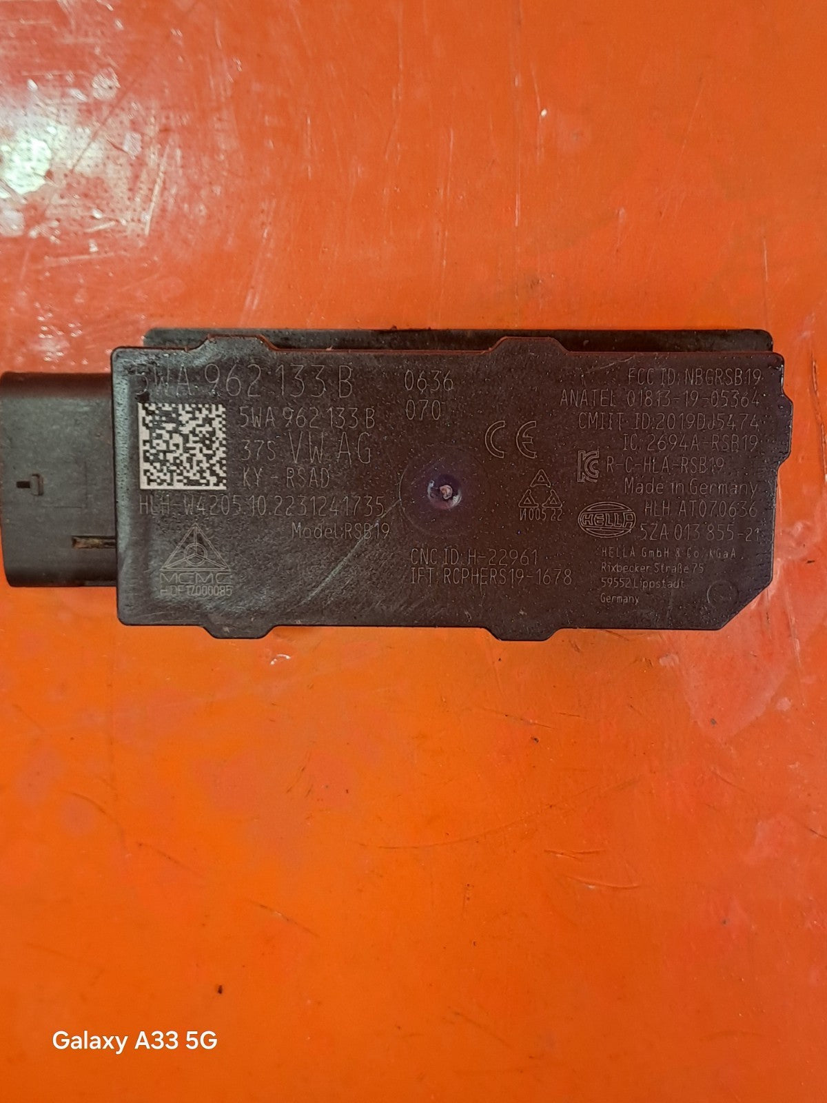 ✅2023 CUPRA FORMENTOR KEYLESS ENTRY ANTENNA 5WA962133B + WARRANTY A336 - Image 3