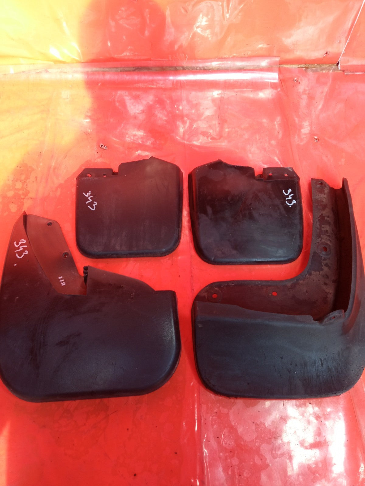 ✅2023 Ford Transit Custom Wheel Arch Mud Flap Kit BK21-28371-ACW + Warranty A343 - Image 2