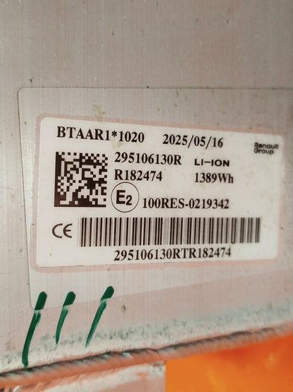 ✅RENAULT CLIO V 1.6 PETROL 2025 LITHIUM BATTERY PACK 295106130R Warranty A331 - Image 11