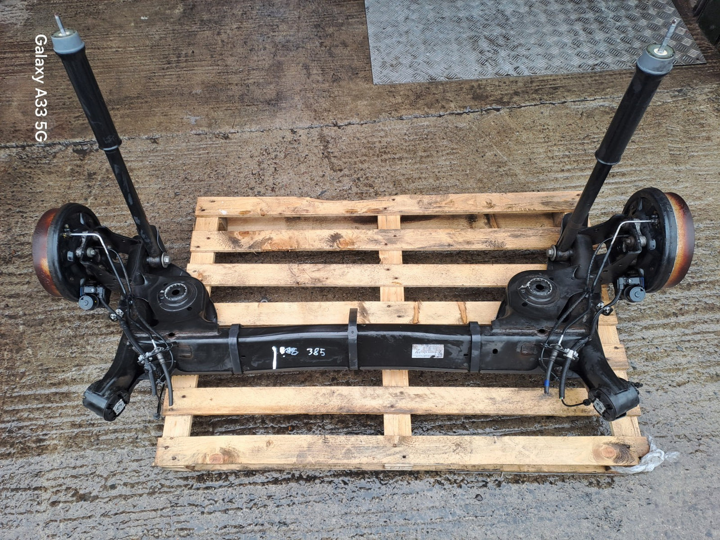 ✅2021 Renault Captur MK2 Rear Axle 555019165R + Warranty A385 - Image 1