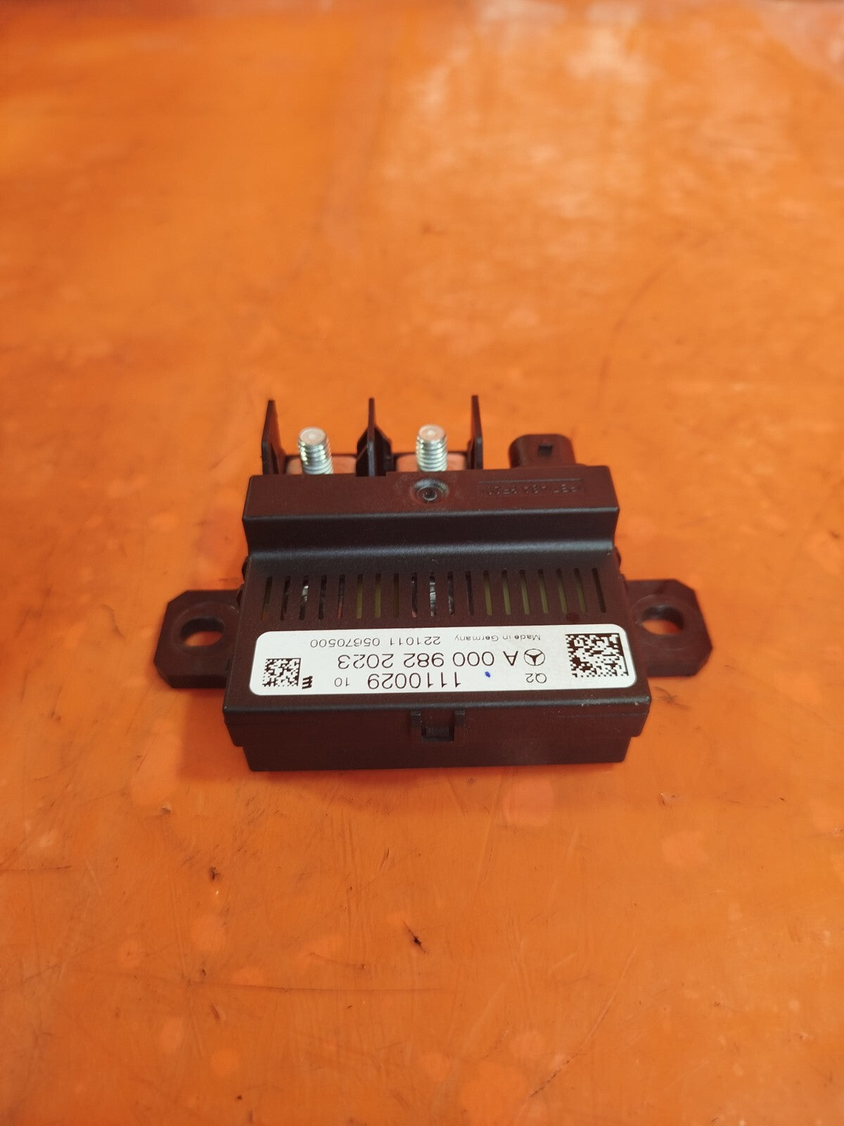 ✅2011 MERCEDES E CLASS W212 2.1D BATTERY RELAY CONTROL MODULE A0009822023 A269 - Image 3
