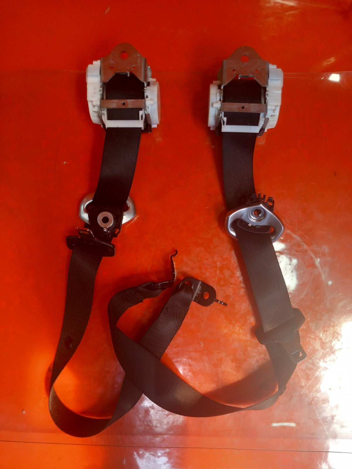 BMW F23 220D 2.0 Diesel 2016 Front Right And Left Seat Belt 7338944 7338943 A363 - Image 3