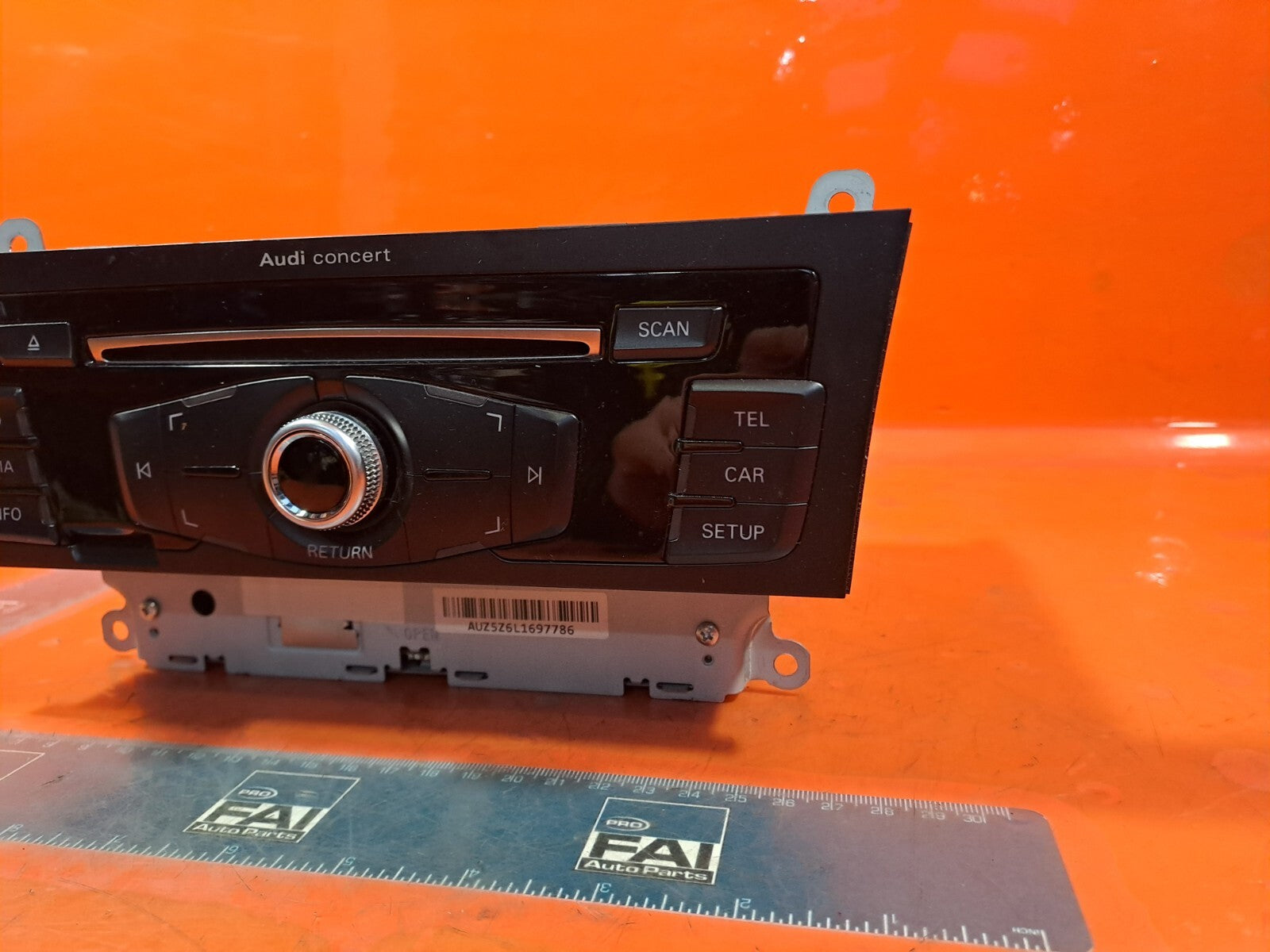 ✅2012 AUDI A5 1.8P RADIO CD PLAYER AUDIO HEAD UNIT 8R2035186 + WARRANTY A222 - Image 3
