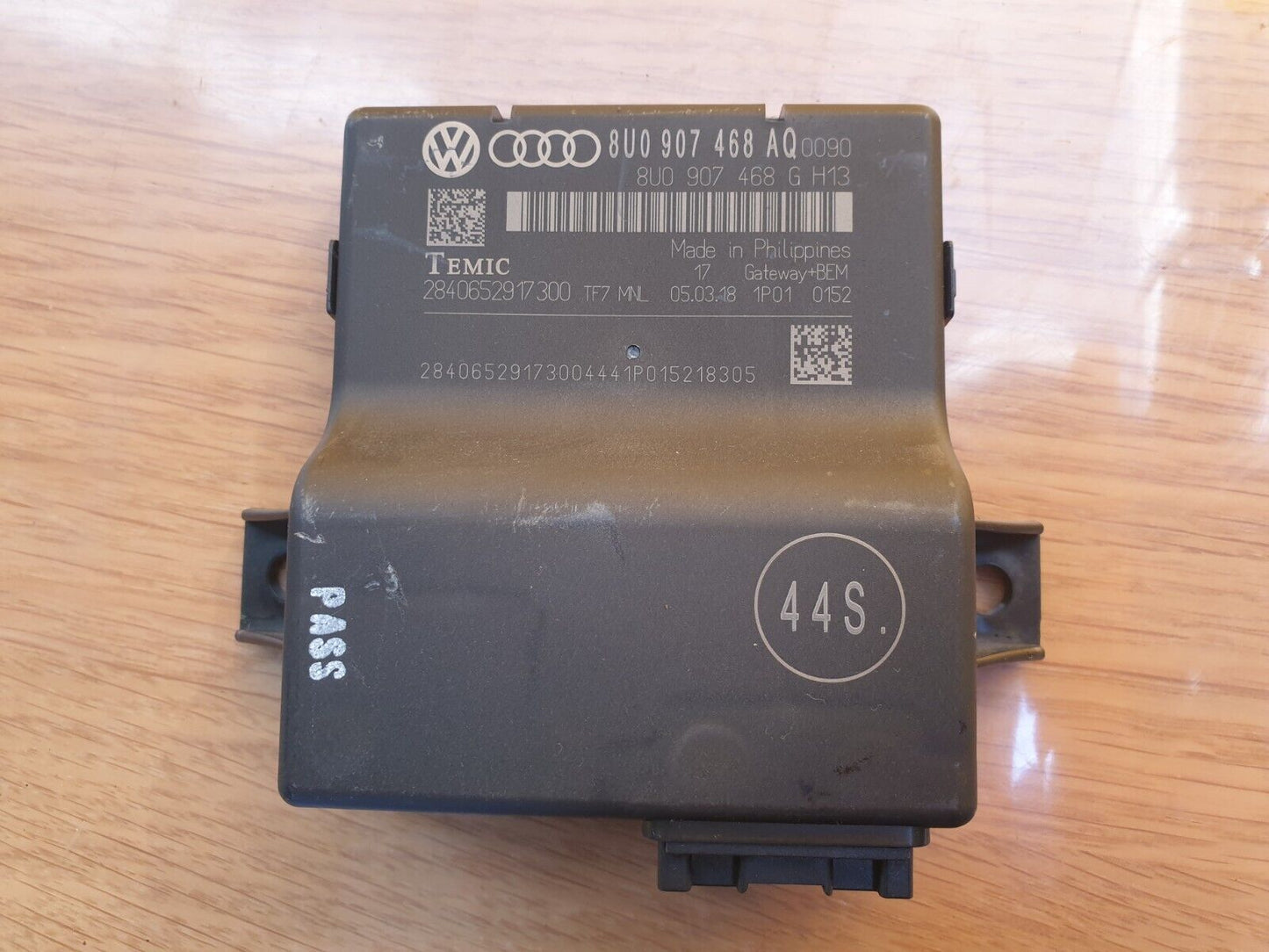 2018 AUDI A1 SPORT 1.4P DOOR ECU UNIT 8UO907468AQ + WARRANTY A087