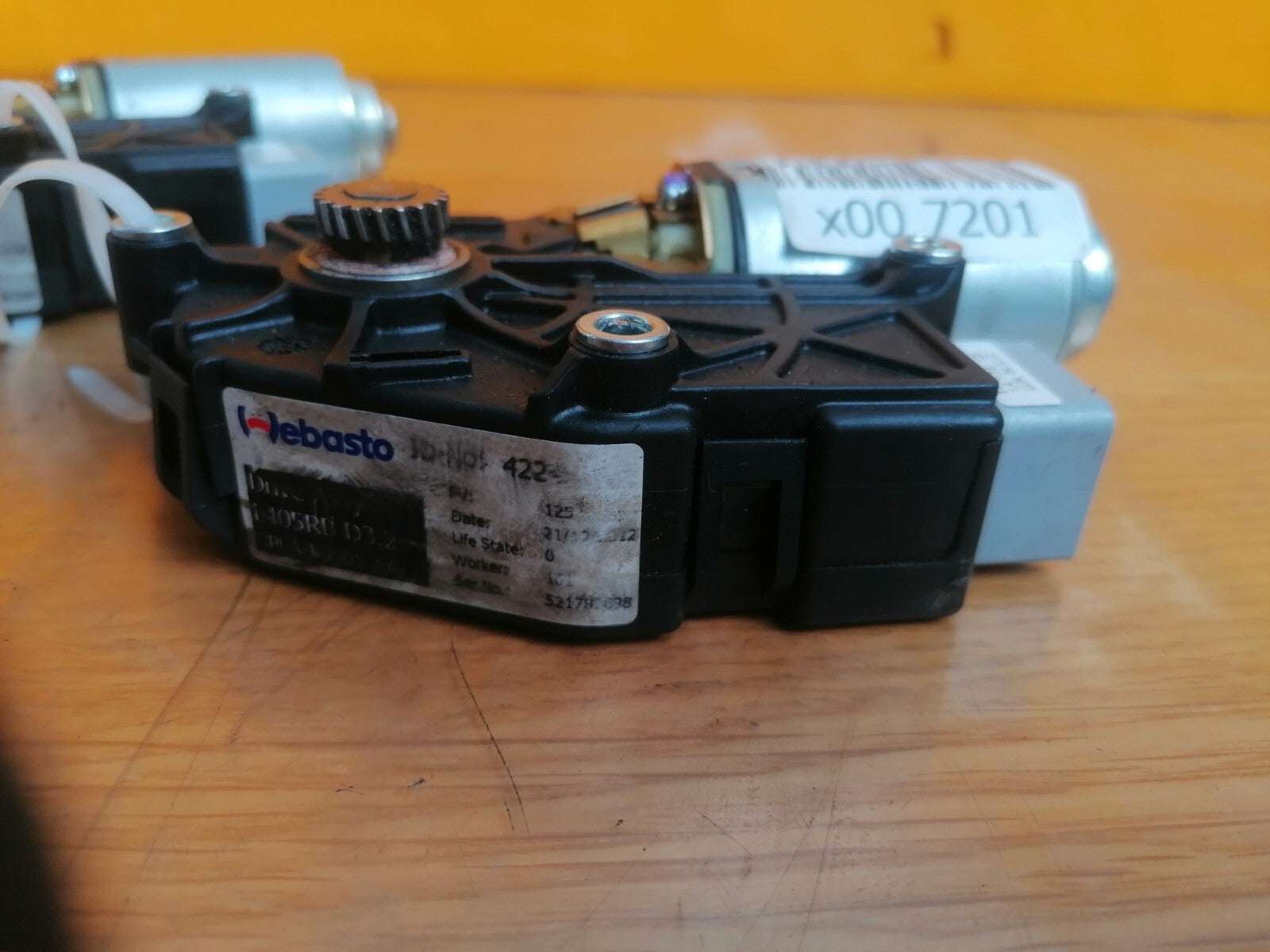 LAND ROVER EVOQUE SUNROOF DRIVE MOTOR PAIR CPLA53505BA CPLA53505AA Warranty X00 - Image 11