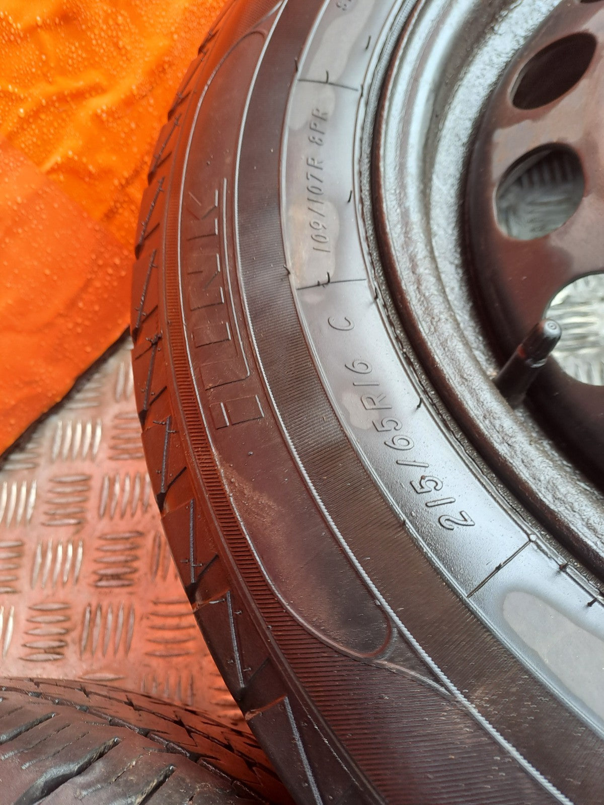 ✅Ford Transit Custom Steel Wheel with Tyre x2 215/65 R16 5.26 mm + Warranty xAA - Image 12